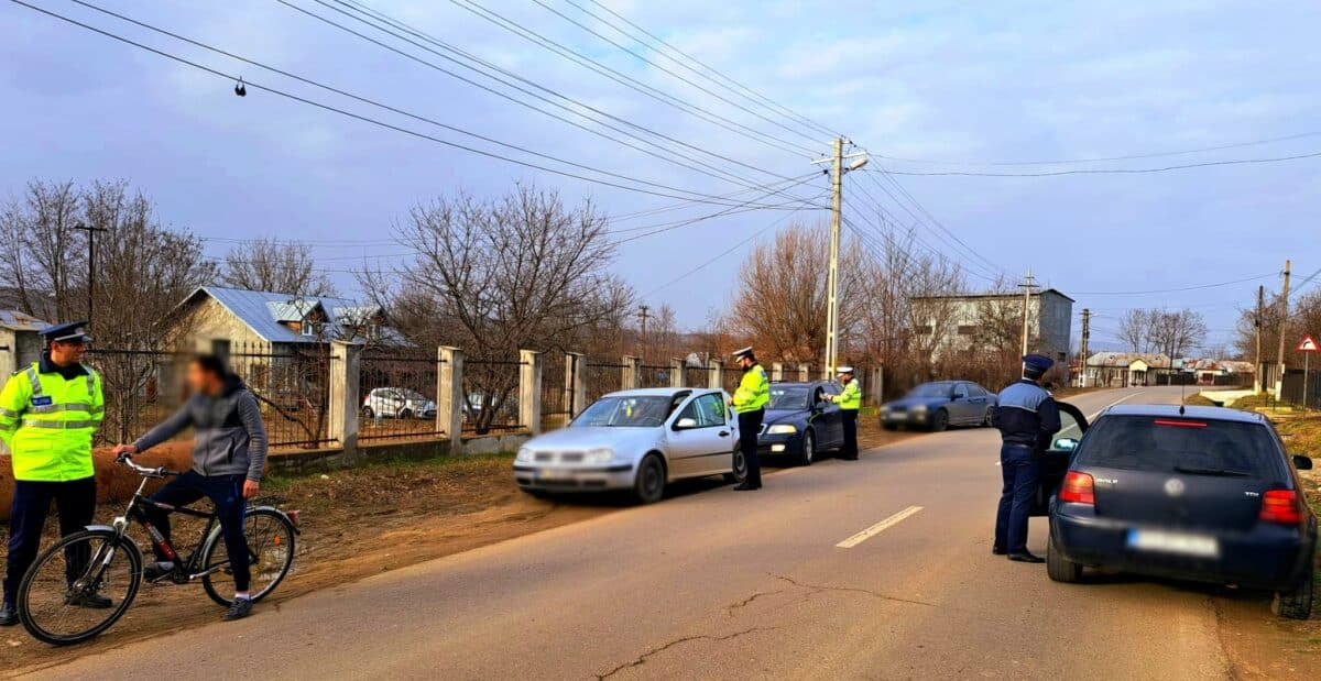 Poliția Rutieră desfăşoară o acțiune cu forțe mărite, în Prahova. Vezi aici localitățile vizate