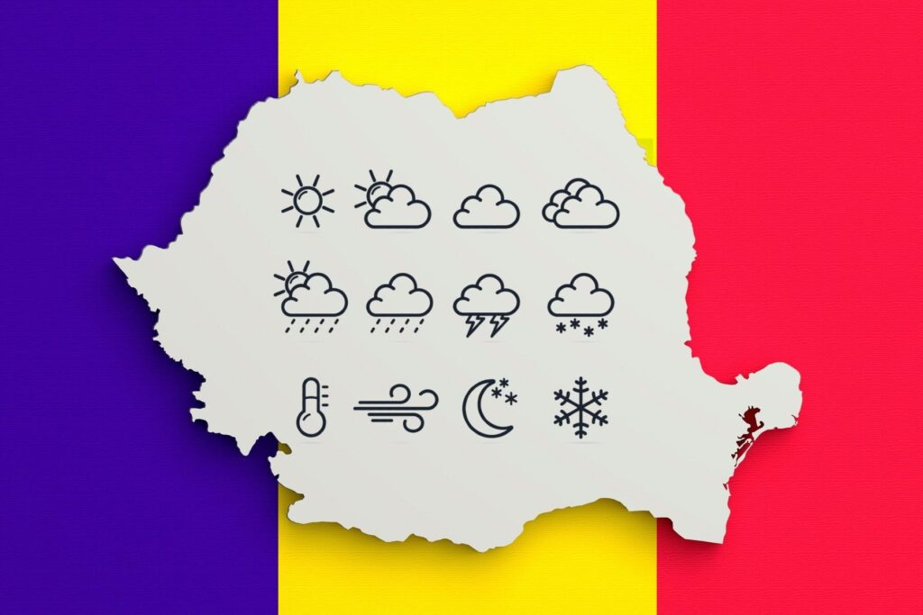 Val de aer cald peste România: Unde se vor înregistra 16 grade