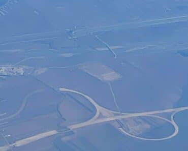 Imagini surprinse din avion/ Cum arata autostrada Ploiesti-Pascani si care este stadiul lucrarilor