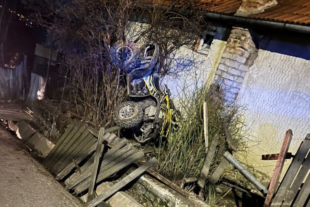 Imagini teribile de la locul accidentului de ATV, din Talea, in urma caruia un tanar a murit