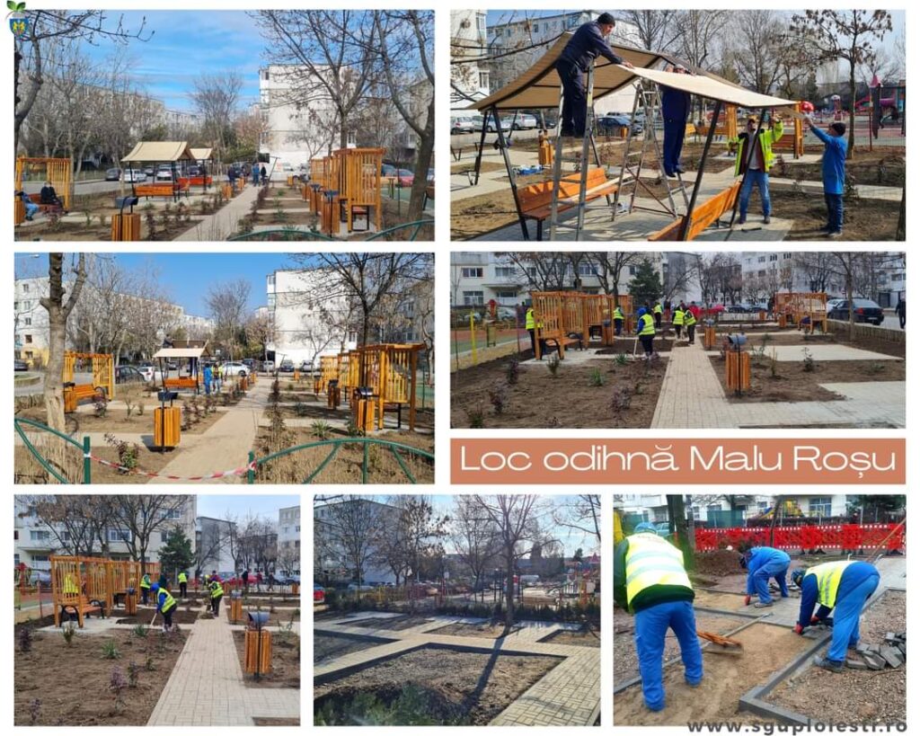 Ploiesti/ SGU a modernizat locul de joaca din Malu Rosu