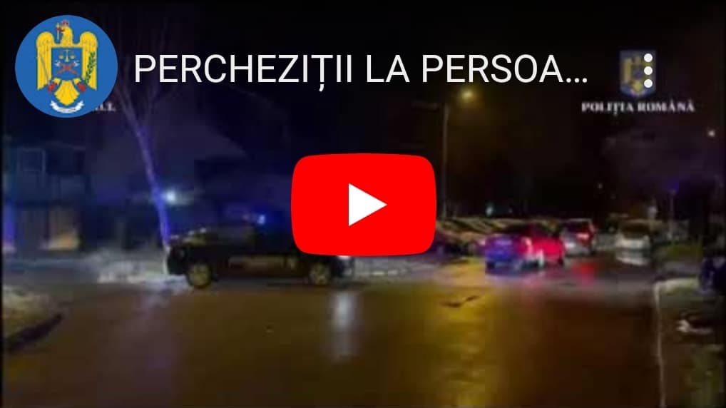 Politistii din Ploiesti efectueaza perchezitii la persoane banuite de trafic de migranti