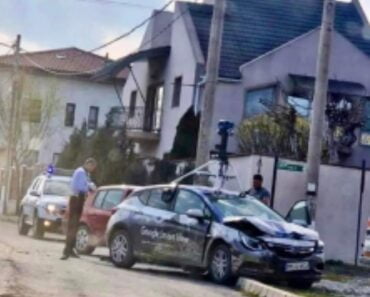 O mașină Google Street View, implicată într-un accident grav, pe șoselele din România