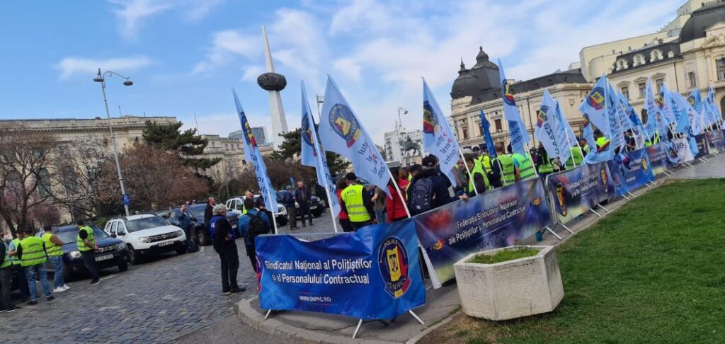 Polițiștii amenință cu proteste în stradă și avertizează guvernanții! SNPPC: „Avem soluții să blocăm sistemul! Nu ne provocați!”
