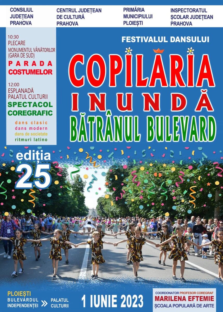 „Copilăria inundă bătrânul bulevard”/ Pe 1 iunie, eveniment dedicat dansului, pe Bulevardul Castanilor