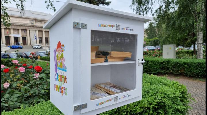 Proiect inedit, în Ploieşti. Copiii pot împrumuta sau dona cărți din „Căsuța cu poveşti”. Unde sunt amplasate