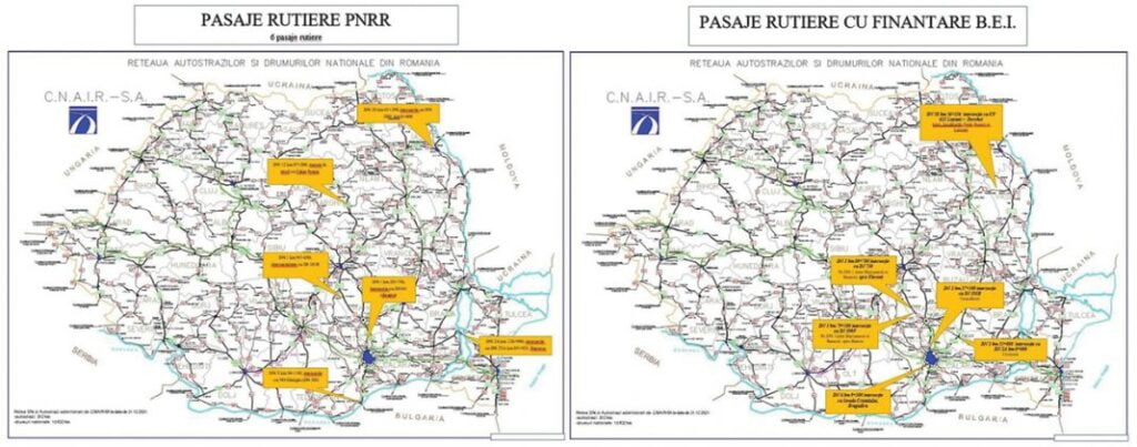 Trei pasaje denivelate vor fi construite pe DN1, în Prahova, cu fonduri din PNRR și BEI