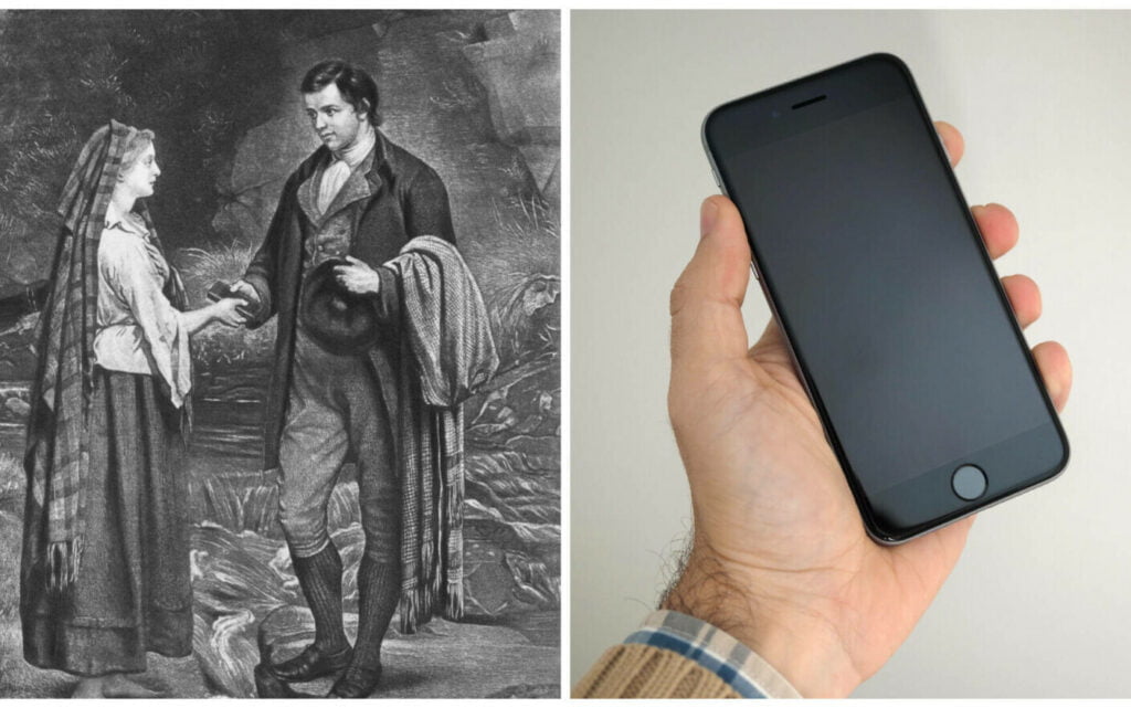 O nouă „dovadă” a călătoriei în timp. Un iPhone apare într-o pictură din 1882 | FOTO