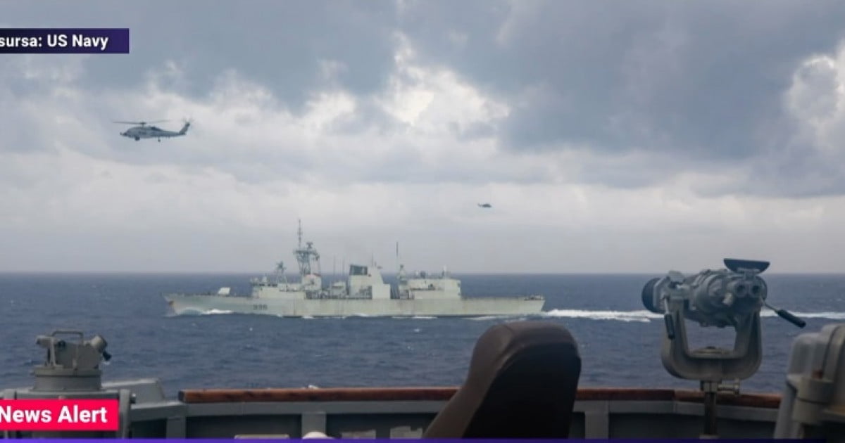 Amenințări între China și SUA după incidentul naval din Strâmtoarea Taiwan. „Când vin lupii sau şacalii, îi întâmpinăm cu pușca”