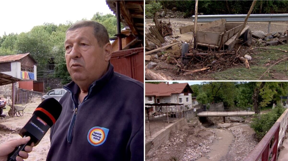 Tudor a pierdut toată agoniseala de-o viață, după viitura devastatoare din Dâmbovița: „Ne-a luat tot. Am renunţat la tot ce aveam”
