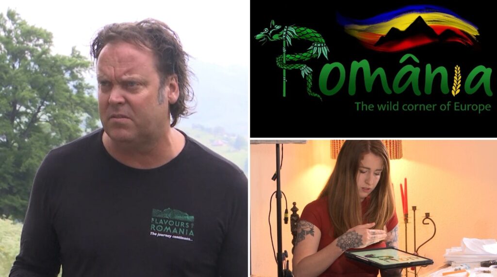 Îndrăgostit de România, jurnalistul britanic Charlie Ottley ne-a făcut un logo special: „Spun de doi ani că trebuie să renunțăm la frunză”
