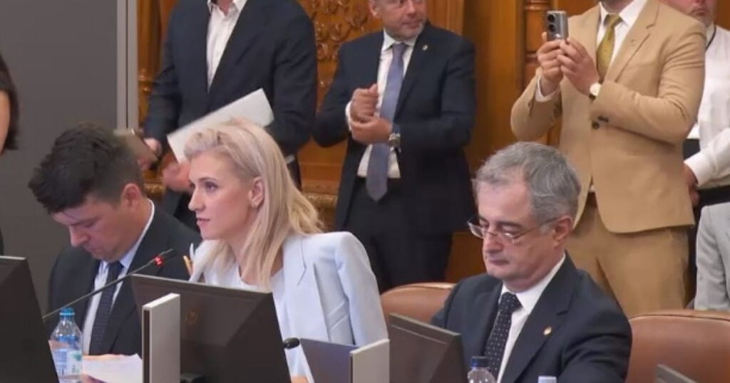 „Sunteți un candidat de pe banca de rezervă”. „Infractorilor!” Scandal la audierea Alinei Gorghiu. Șoșoacă și Orban s-au certat cu toți