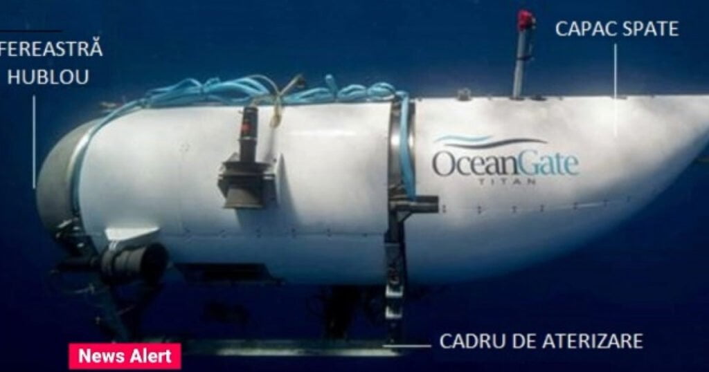 Resturile găsite lângă epava Titanicului sunt cadrul, bucăți din carcasă și capacul din spate al submarinului Titan