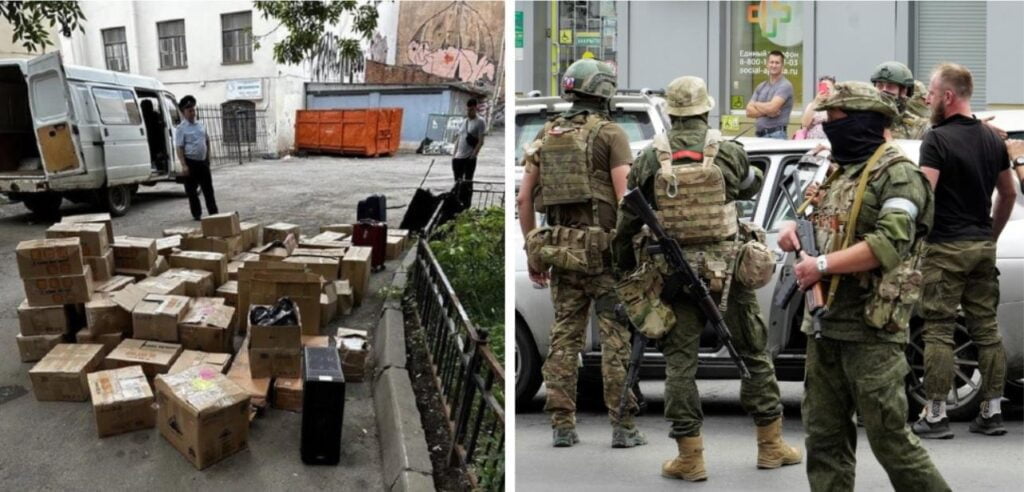 47 de milioane de dolari, descoperite de FSB lângă biroul lui Prigojin. WP: Wagner ajunge la Moscova în două ore