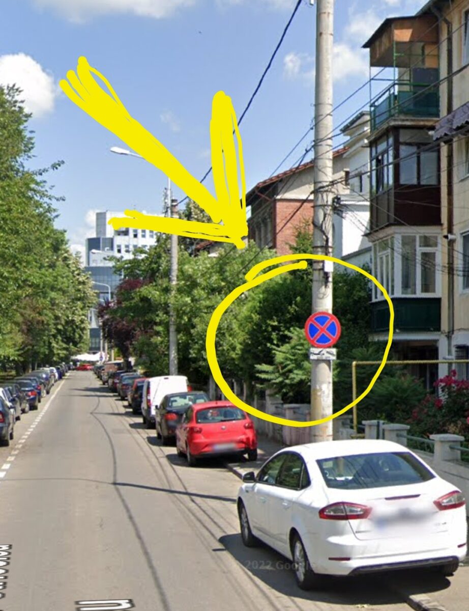 Ca la noi! Dupa introducerea parcarii cu plata pe strada Hasdeu, soferii au inceput sa-si lase masinile in portile riveranilor, sub semnul de „ridicari”