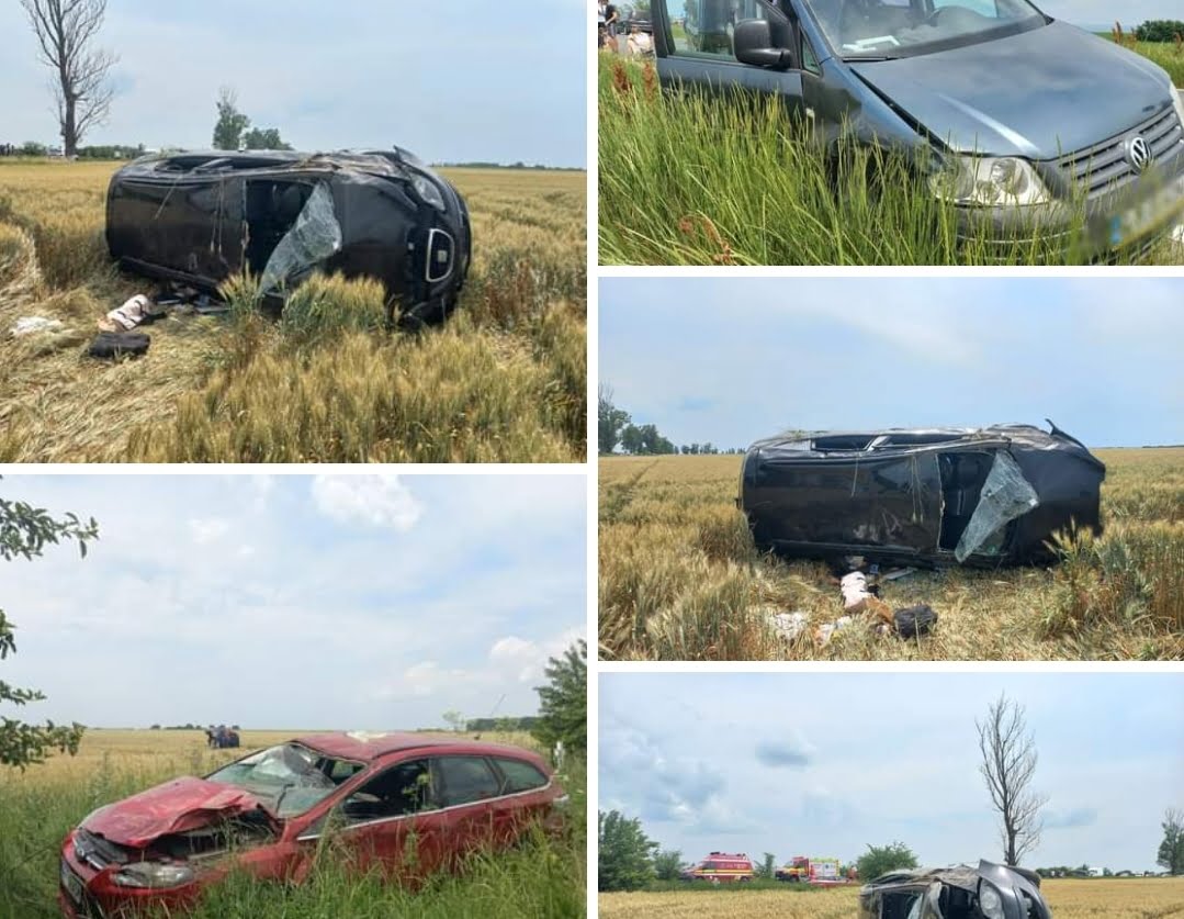 Accident grav în intersecția Fulga-Bărăitaru. A intervenit elicopterul SMURD Accident grav în intersecția Fulga-Bărăitaru. A intervenit elicopterul SMURD