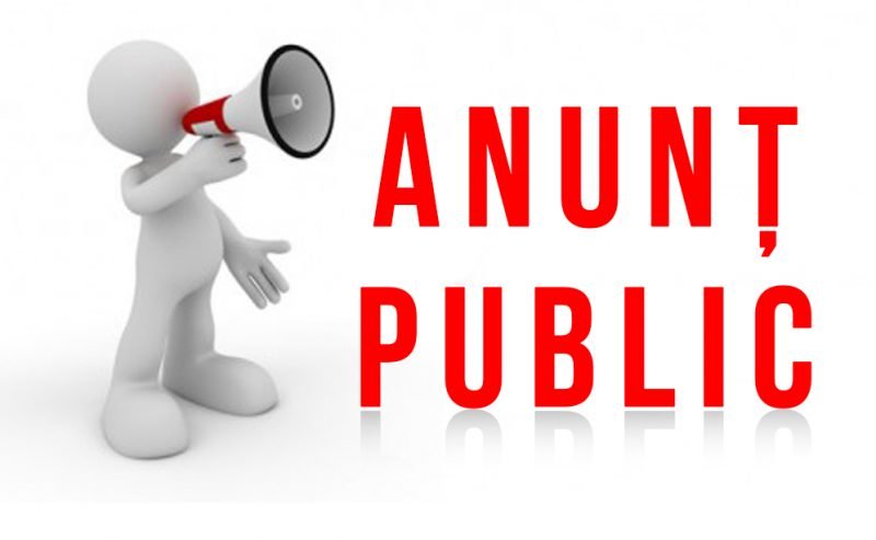 VITALIA SERVICII PENTRU MEDIU: Anunț de interes public