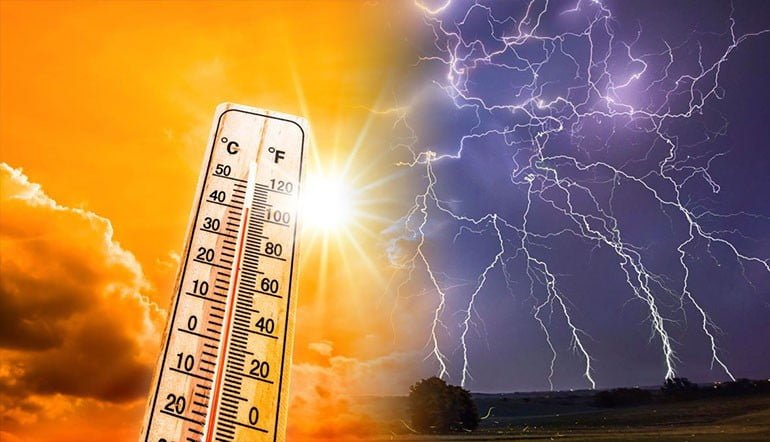 Avertismentul meteorologilor: CANICULĂ și disconfort termic ridicat/A fost emis și un COD GALBEN de averse, vijelii și grindină – HARTA