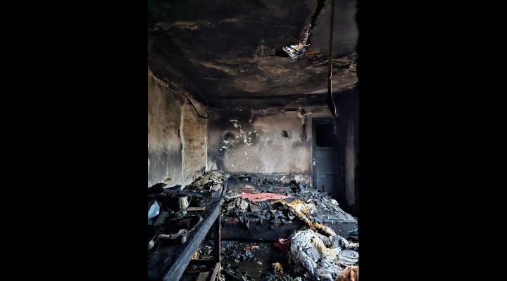 Strigăt de ajutor/Apelul autorităților din Măgurele după ce o familie a rămas pe drumuri din cauza unui incendiu
