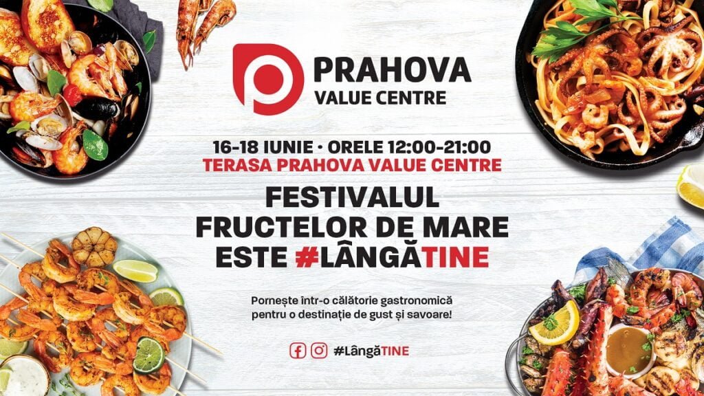 La Prahova Value Centre ne bucurăm de vară cu un festival culinar special în weekendul 16 – 18 iunie !