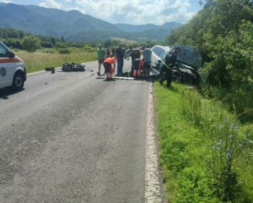 Carnagiu în Hunedoara: O șoferiță a spulberat șase motocicliști maghiari. Doi au murit, unul este grav rănit