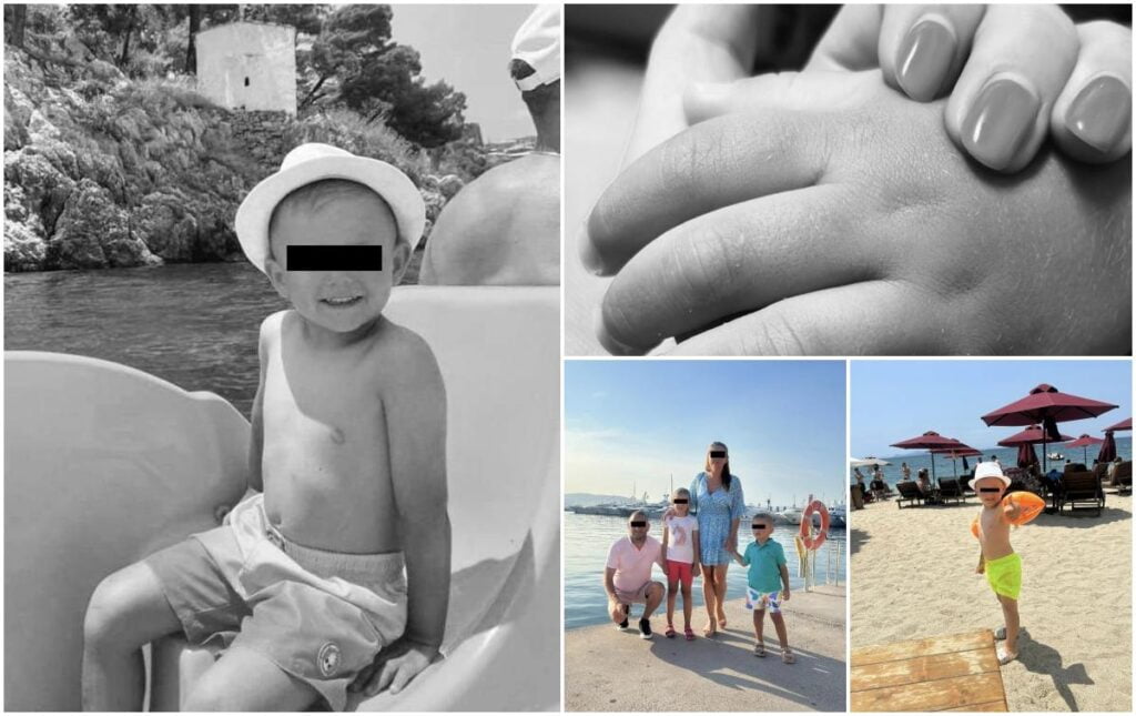 „Drum lin către ceruri, îngeraș frumos!” Vladimir a murit sub ochii părinților și surorii sale, după ce a căzut în piscina unui hotel din Antalya. Avea doar 5 ani