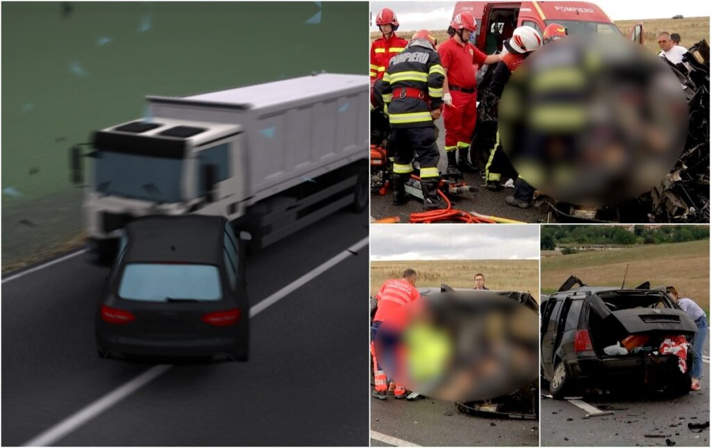 ANIMAŢIE. „Sunt în lacrimi. Toată lumea îşi făcea cruci”. O copilă de 15 ani, martoră de pe bancheta din spate a unui cumplit accident. Doi oameni au murit în faţa ei