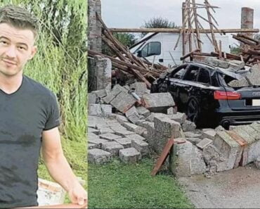 Supravieţuire miraculoasă pentru un român din Italia. Claudiu a încercat să se adăpostească de furtună în maşină, dar a fost surprins de o avalanşă de cărămizi şi ţigle