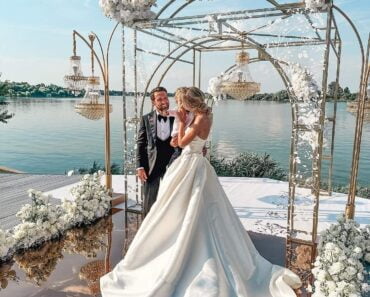 Ce decor spectaculos au avut Gabriela și Dani Oțil la nuntă. Imagini de senzație de la locația exclusivistă / FOTO