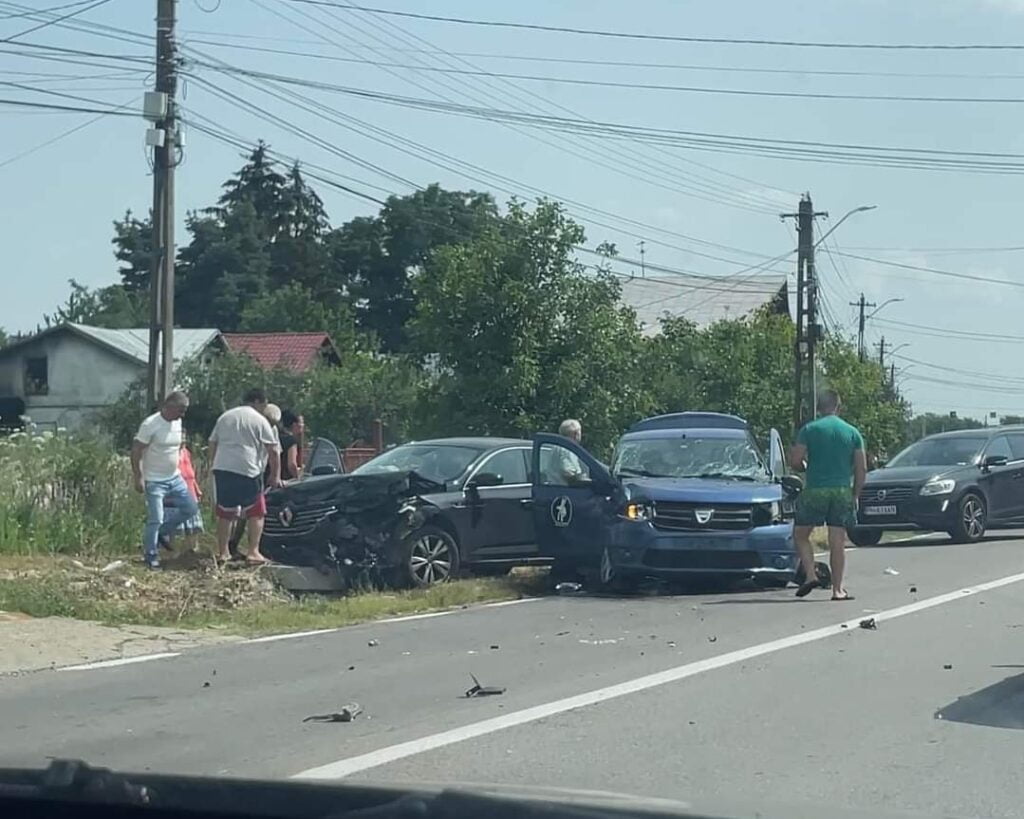 Accident cu trei masini, la Gura Vitioarei