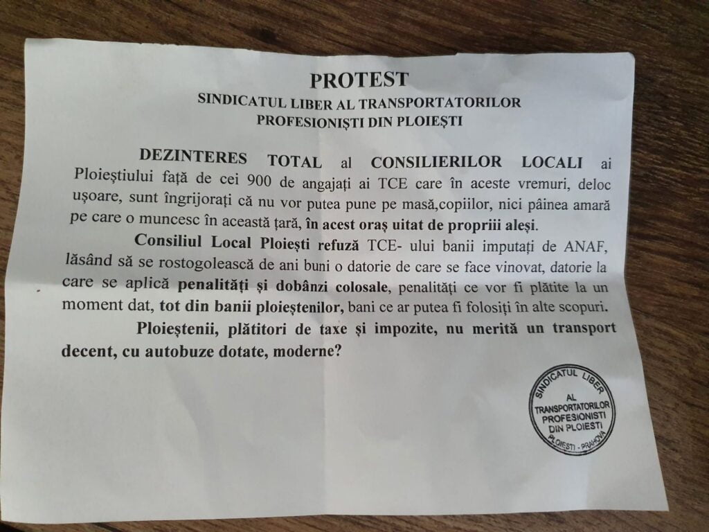 Ploieştenii, victimele orgoliilor politice! TCE, lăsat să „moară” de consilierii locali, doar „să pice Volosevici prost” în fața alegătorilor