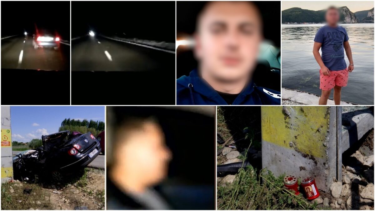 „Las-o uşor, Mihai! Până nu ia 200, nu se lasă!” Imaginile publicate live pe Facebook de tinerii din Dolj care au murit în accident