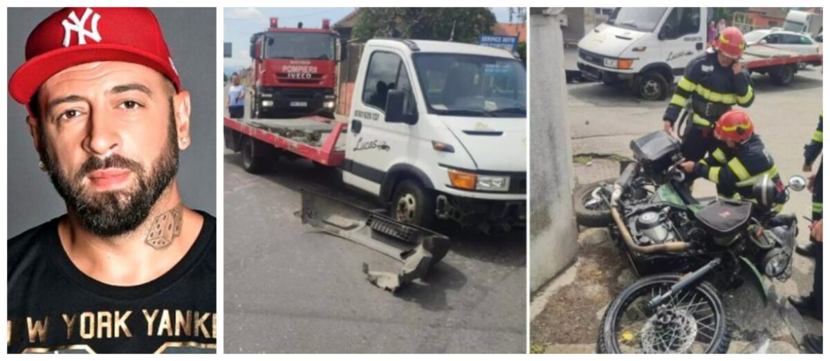 CRBL a suferit un accident de motocicletă. Artistul a fost rănit și dus de urgență la spital