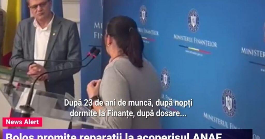 „Mai bine mă duc să vând ziare”. O directoare din Ministerul Finanțelor și-a dat demisia în lacrimi în fața lui Marcel Boloș