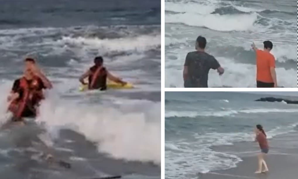 „Băi, duceţi-vă mai repede că îl duce în larg!”. Un tânăr a dispărut în valurile Mării Negre după ce a intrat, alături de alţi turişti, să salveze o fetiţă şi pe tatăl ei
