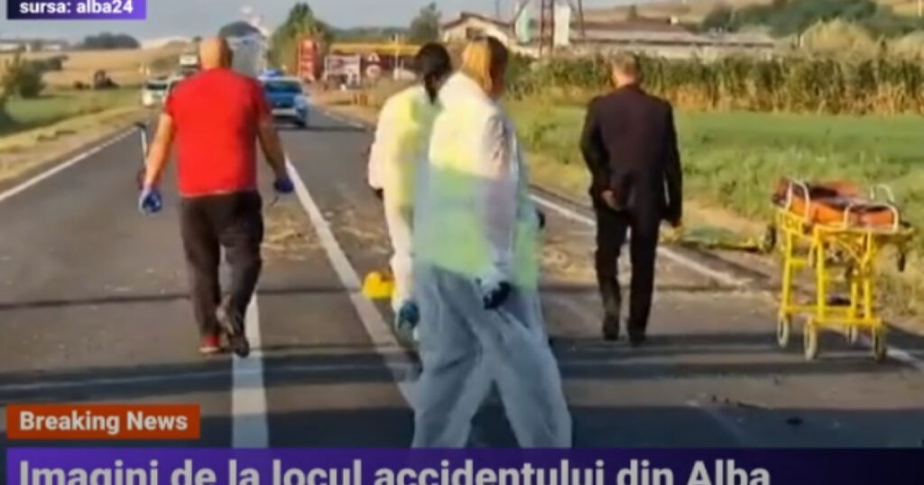 Tragedia din 2 Mai se repetă în Alba. Un șofer de 19 ani beat a lovit cu mașina șase tineri, trei dintre ei au murit pe loc
