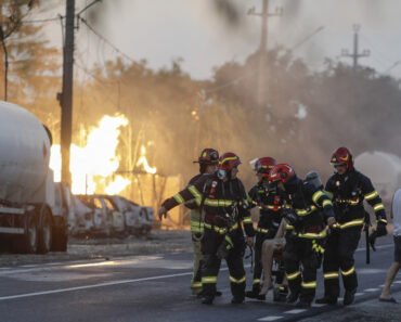 Doi morți după exploziile de la stația GPL din Crevedia. 41 de arși sunt în spitale, 12 sunt transferați în străinătate