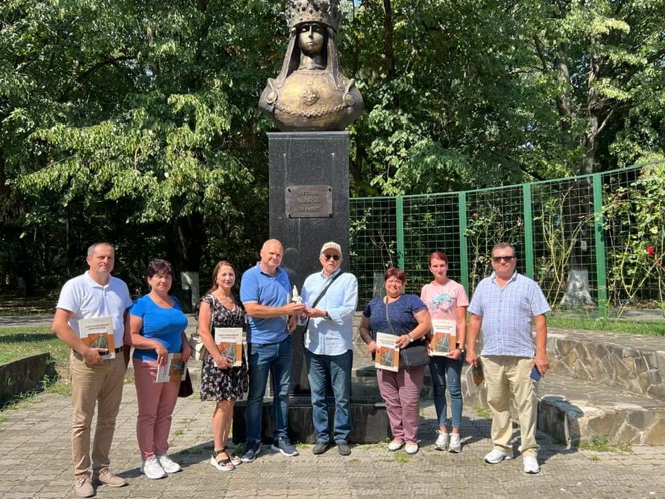 SMV Ploieşti, gazda delegației din Raionul Călăraşi (R. Moldova), pe Aleea Fauritorilor Romaniei Mari