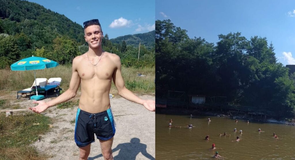 Campionul mondial David Popovici a ales să se relaxeze la Băile Telega