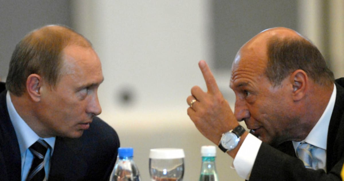 Avertismentul fostului președinte Traian Băsescu: Obiectivul lui Putin e să ajungă la gurile Dunării