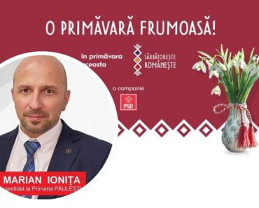 Candidatul PSD la Primăria Păuleşti, Marian Ioniță, invitat în emisiunea „Turul de Forță”, la RNTV