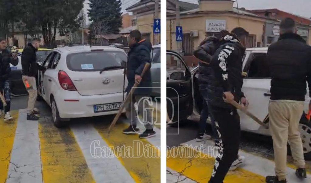 Bătaie în plină stradă, la Ploieşti. Un pasager aflat într-un Uber a fost tăbărât de un clan din Radu de la Afumați