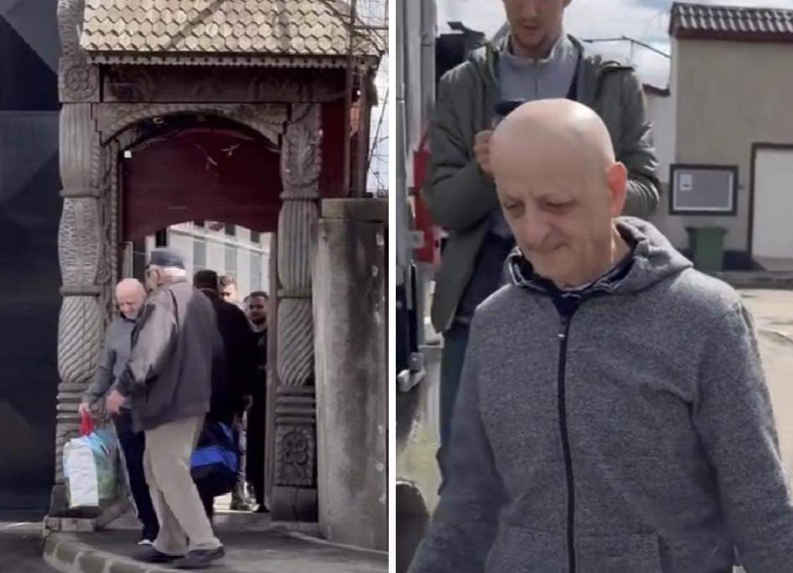 Imagini de la eliberarea lui Grigore Bota. Cel mai periculos criminal în serie din Maramureș se află în libertate / FOTO