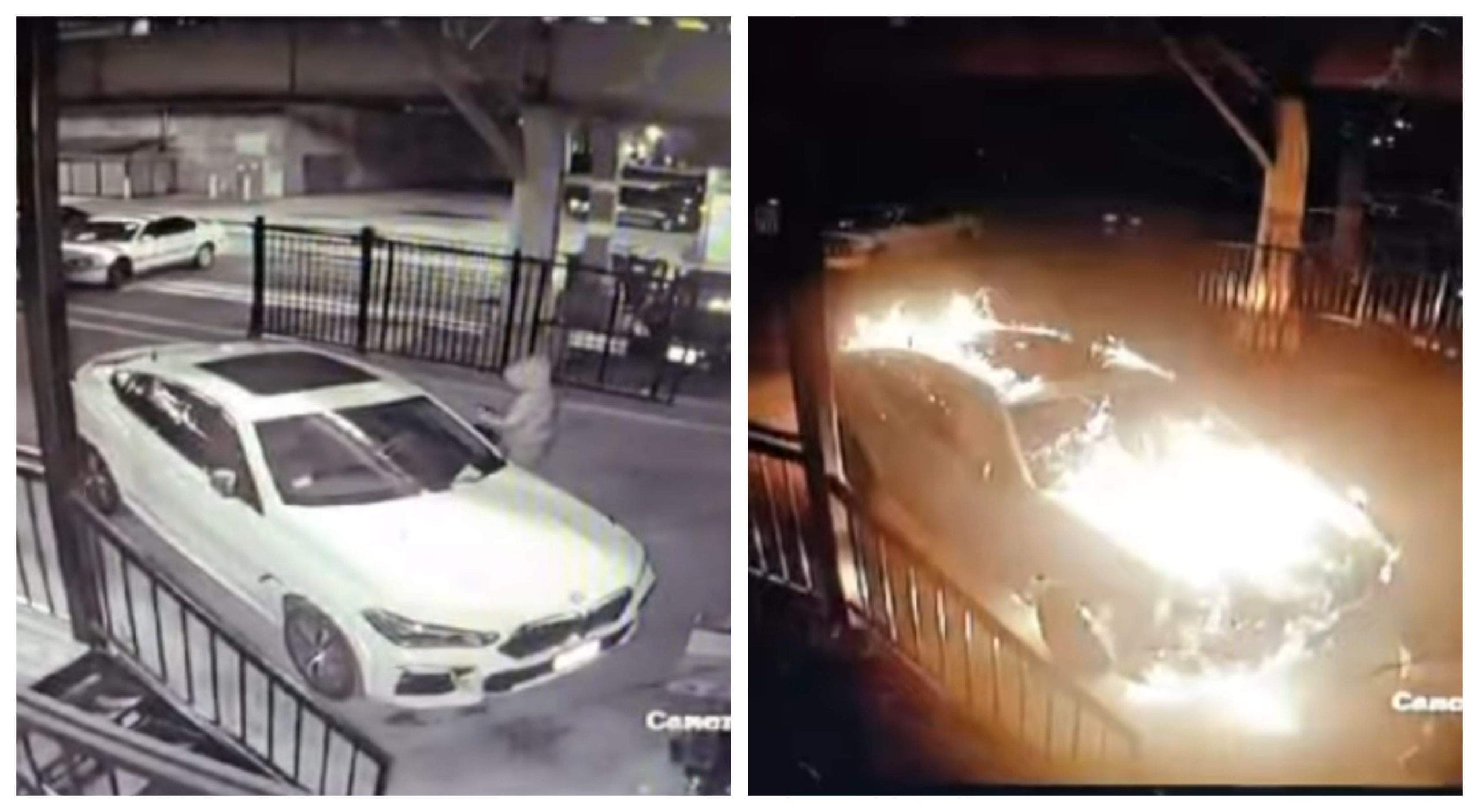 Gest extrem făcut de o femeie. După ce nu a mai găsit loc la programare pentru gene, a incendiat mașina proprietarei salonului de înfrumusețare / VIDEO Gest extrem făcut de o femeie. După ce nu a mai găsit loc la programare pentru gene, a incendiat mașina proprietarei salonului de înfrumusețare / VIDEO