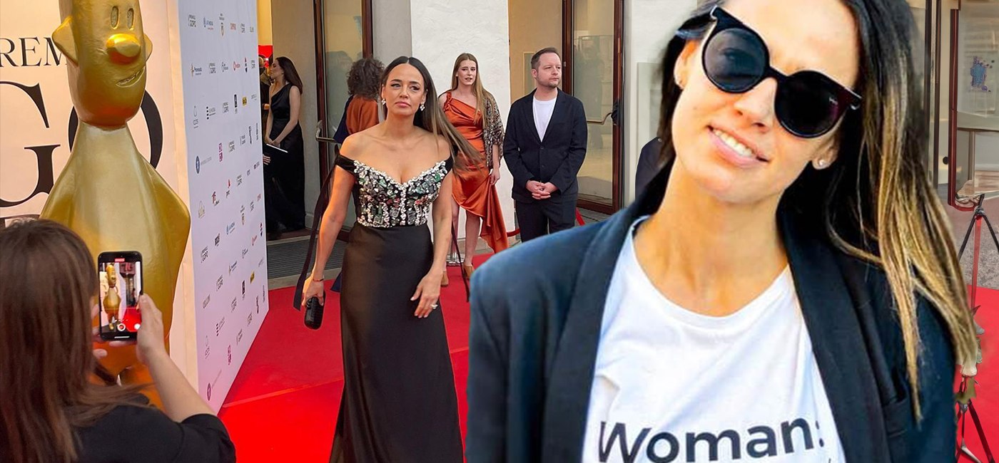 În ce a putut să se îmbrace Andreea Raicu la Gala Premiilor Gopo! „Deșeurile sunt resurse, nu gunoi”