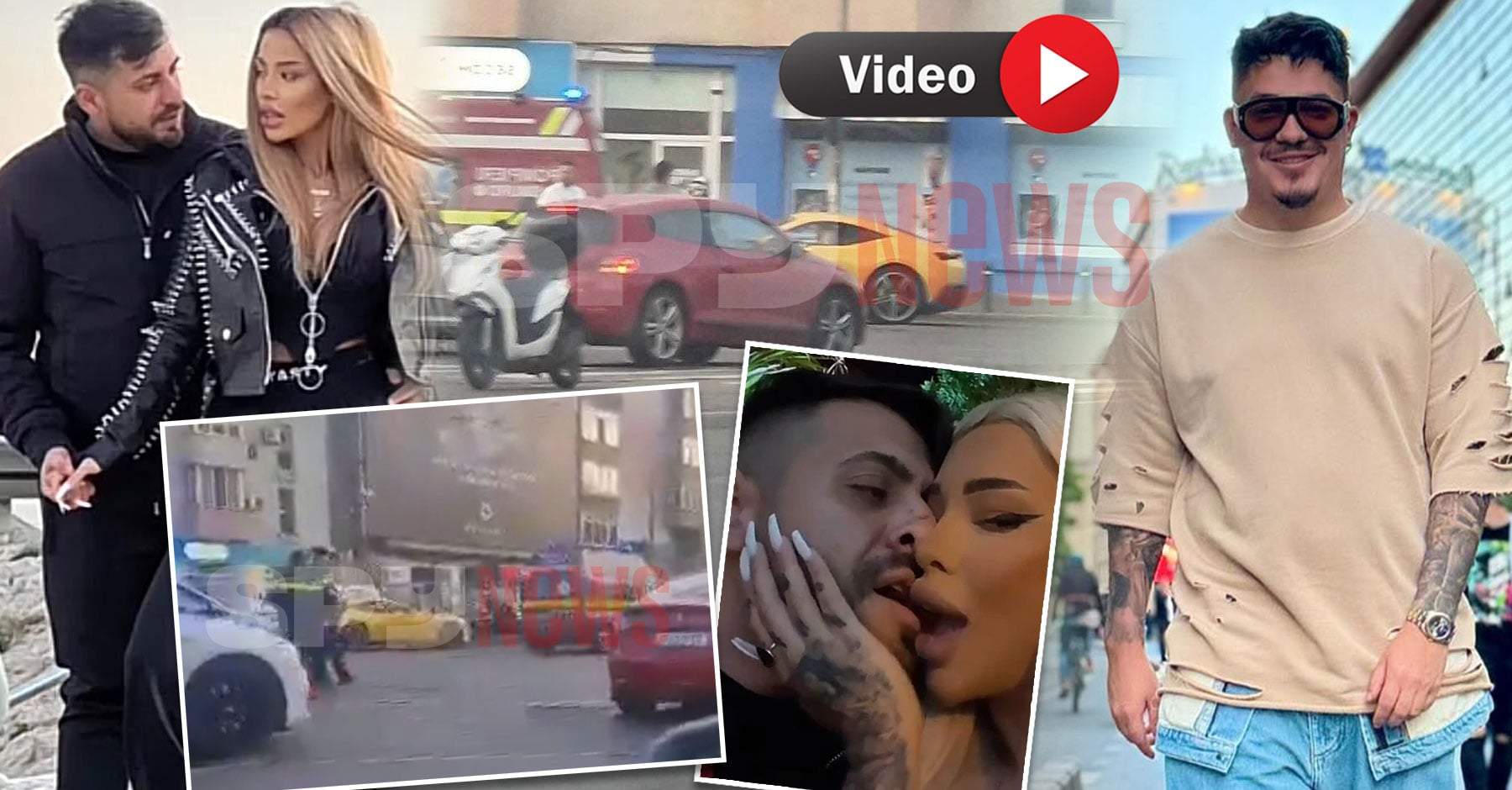 Bogdan de la Ploiești, surprins la un accident grav din București, la scurt timp după imaginile controversate cu Cristina Pucean, alături de alt bărbat. Manelistul a fost agitat / FOTO