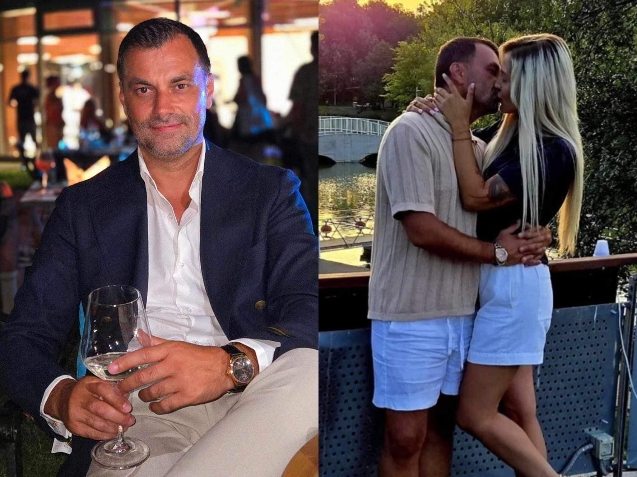 Cine este noua iubită a lui Flavius Nedelea! Imagini incendiare cu afaceristul și blonda, în timp ce se sărută! | FOTO