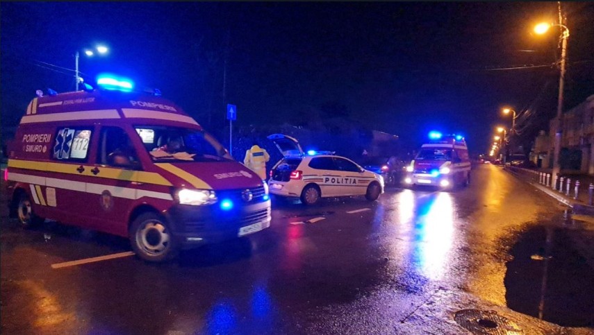 Accident mortal, joi seară, la Bărcăneşti. Un biciclist a fost lovit de maşină în timp ce traversa DN1