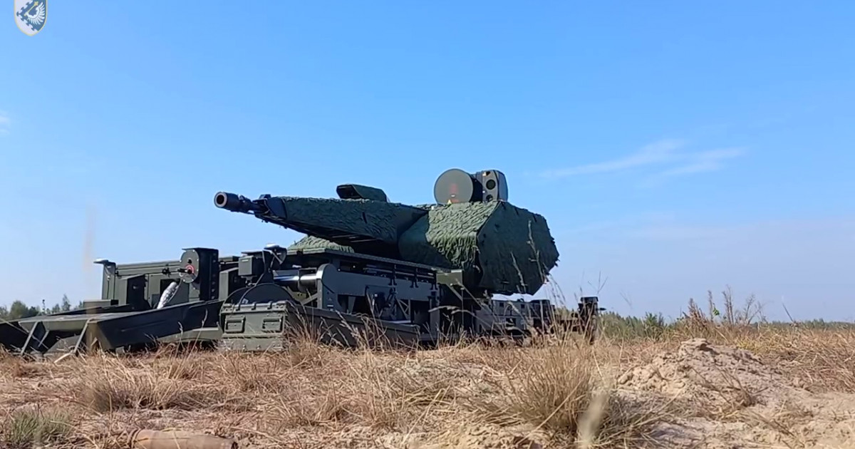 Forțele Armate ale Ucrainei au prezentat pentru prima dată sistemul Skynex în acțiune. Pare tehnologie militară din secolul următor