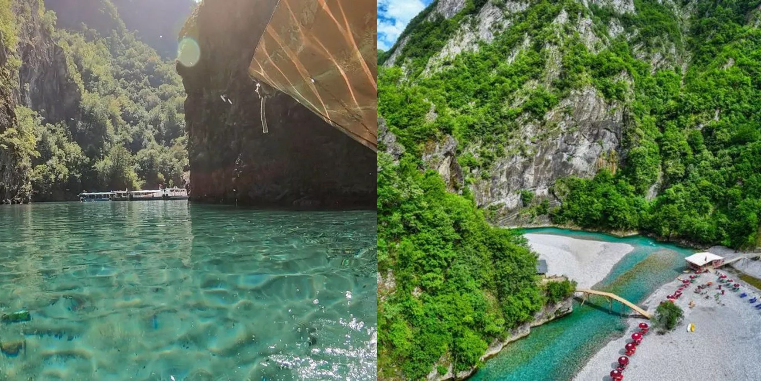 „Paradisul” european care arată ca Thailanda, perfect pentru o vacanță în octombrie. Ape turcoaz și peisaje incredibile, la o oră distanță de România